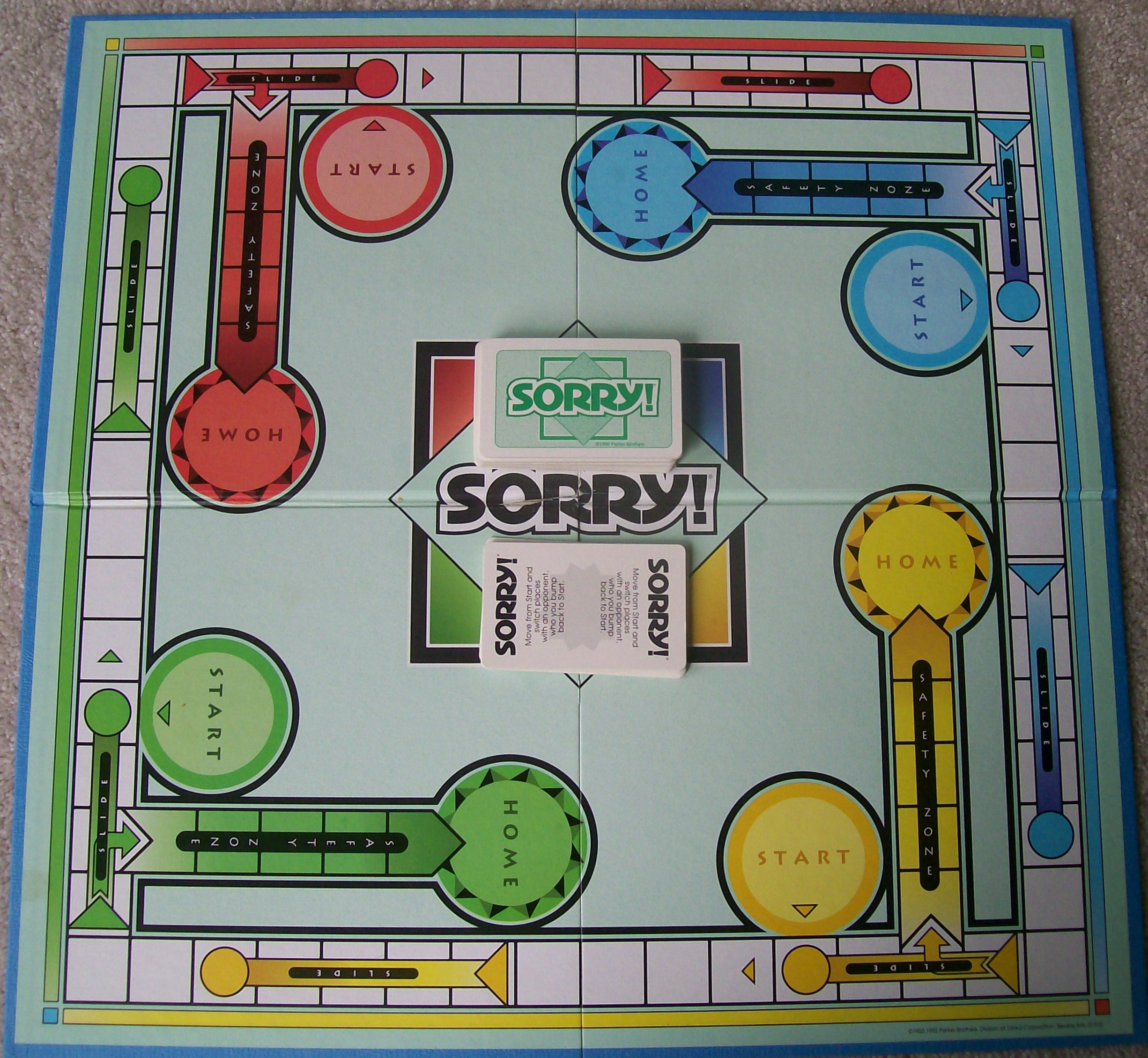 Classic Board Game of Sorry All About Fun and Games