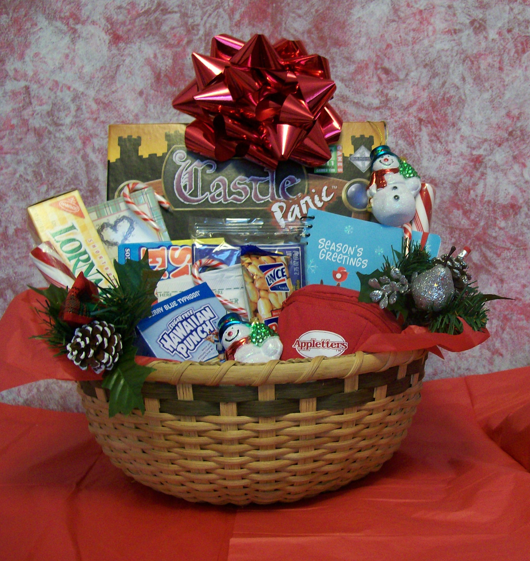 christmas basket for girlfriend