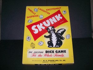 1953 skunk dice game