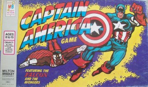 captain america board game 1977