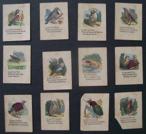 mcloughlin brothers cock robin card game cards