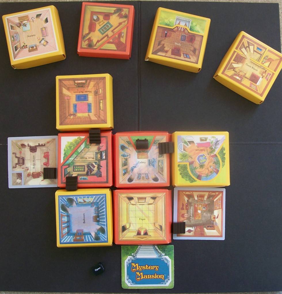 Vintage Board Game of Mystery Mansion - All About Fun and Games