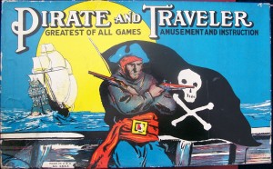 milton bradely pirate and traveler board game