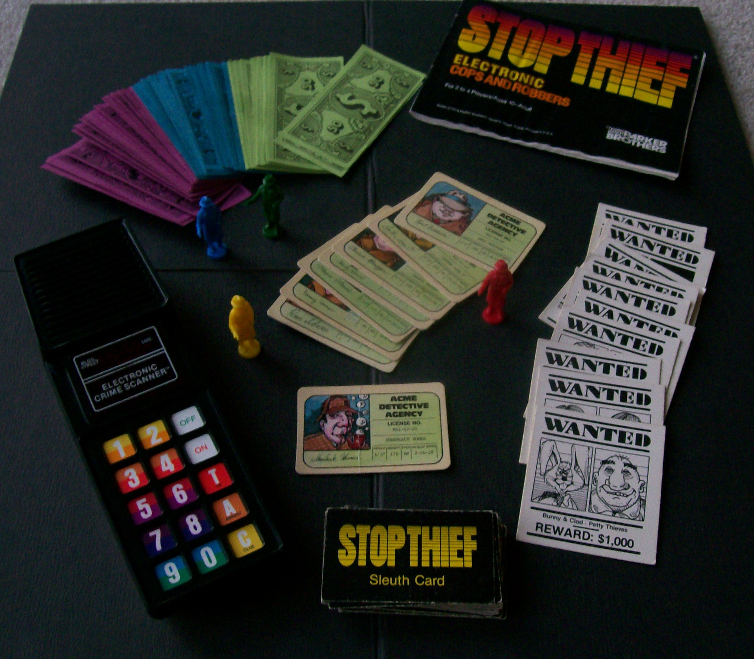 Stop Thief Board Game Electronic Cops And Robbers All About Fun And Games