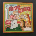 Old Milton Bradley Board Game the three little kittens