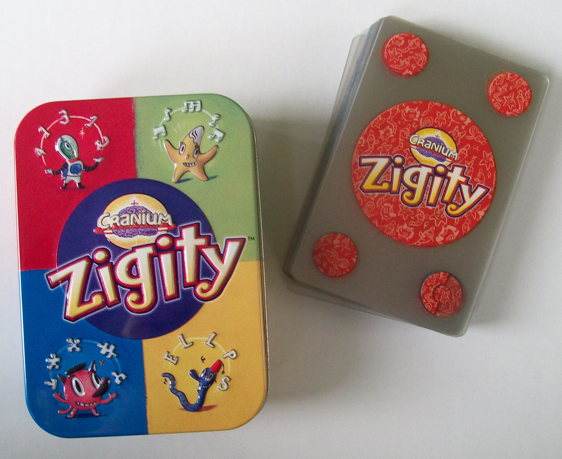 New Card Game of Zigity by Cranium
