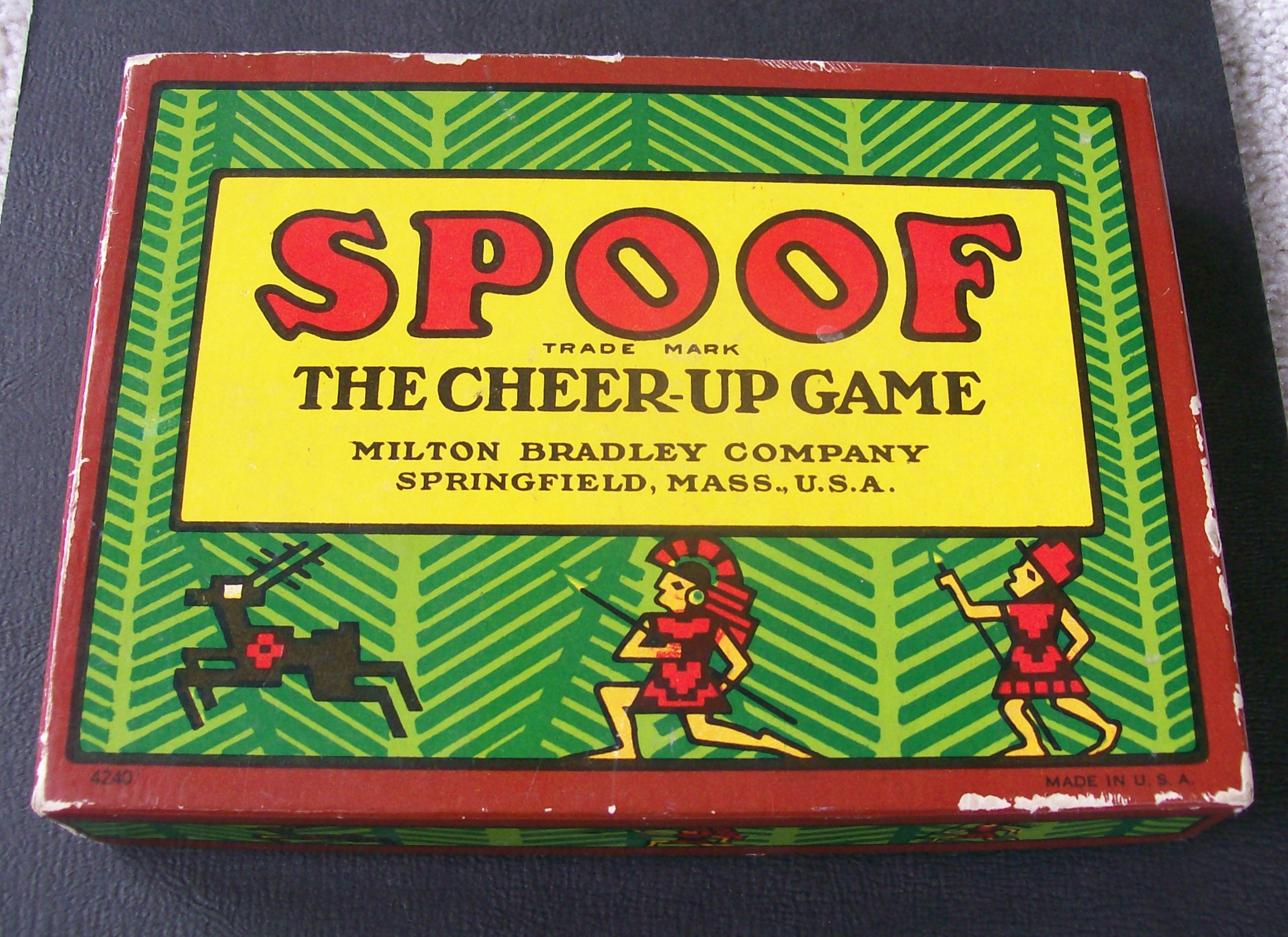 Spoof: Old Card Game by Milton Bradley