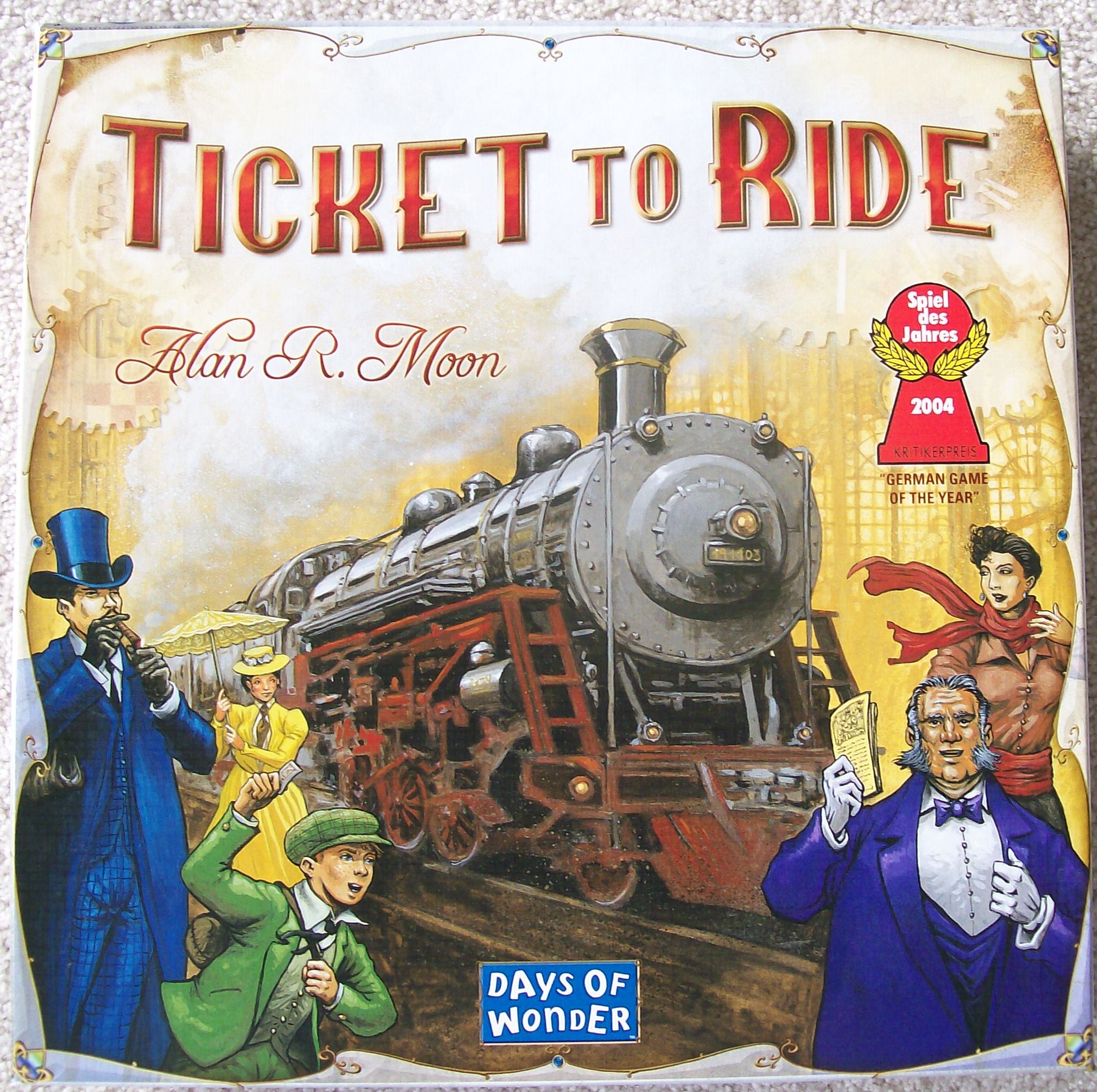 Ideas for Game Night: All Aboard!