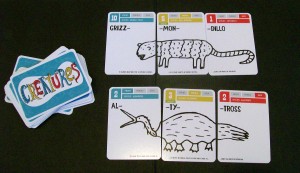 creatures game cards