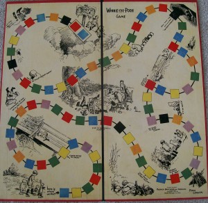 parker brothers 1933 game board 