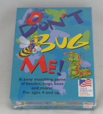 Don’t Bug Me Card Game for Children