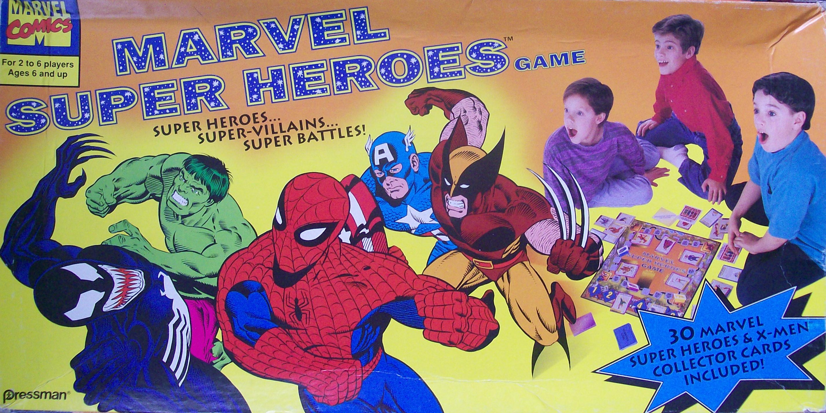 Pressman’s 1992 Marvel Super Heroes Collectible Game