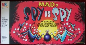 Vintage 1986 Milton Bradley board game spy vs spy