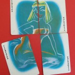milton bradley 1958 sample ghost cards of WHY