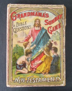 grandmama's sunday game new testament 1887