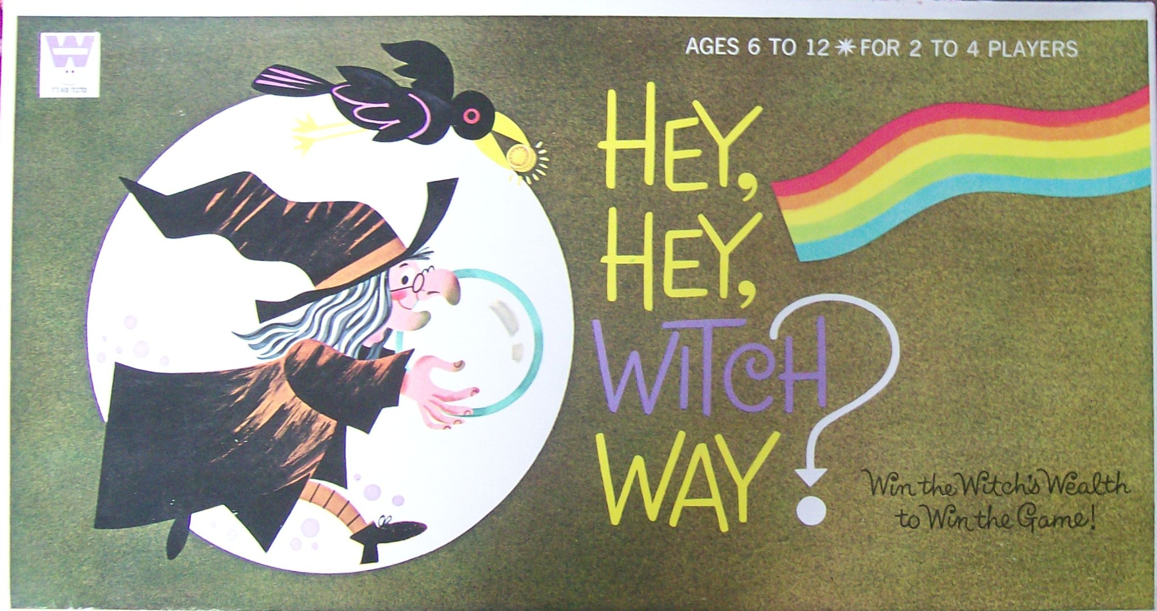 Vintage 1969 Hey, Hey, Witch Way?