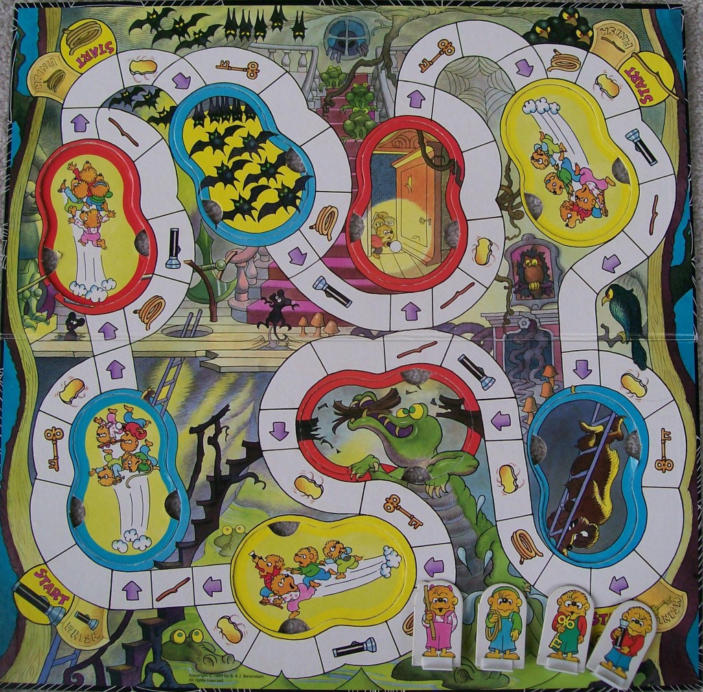 The Berenstain Bears Spooky Old Tree Board Game - All About Fun and Games