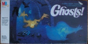 old milton bradley board game 1985 ghosts