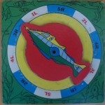 vintage 1954 game spinner 20,000 leagues under the sea