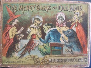 antique Mcloughlin bros 1887 old maid game