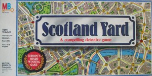 1985 vintage game milton bradley scotland yard
