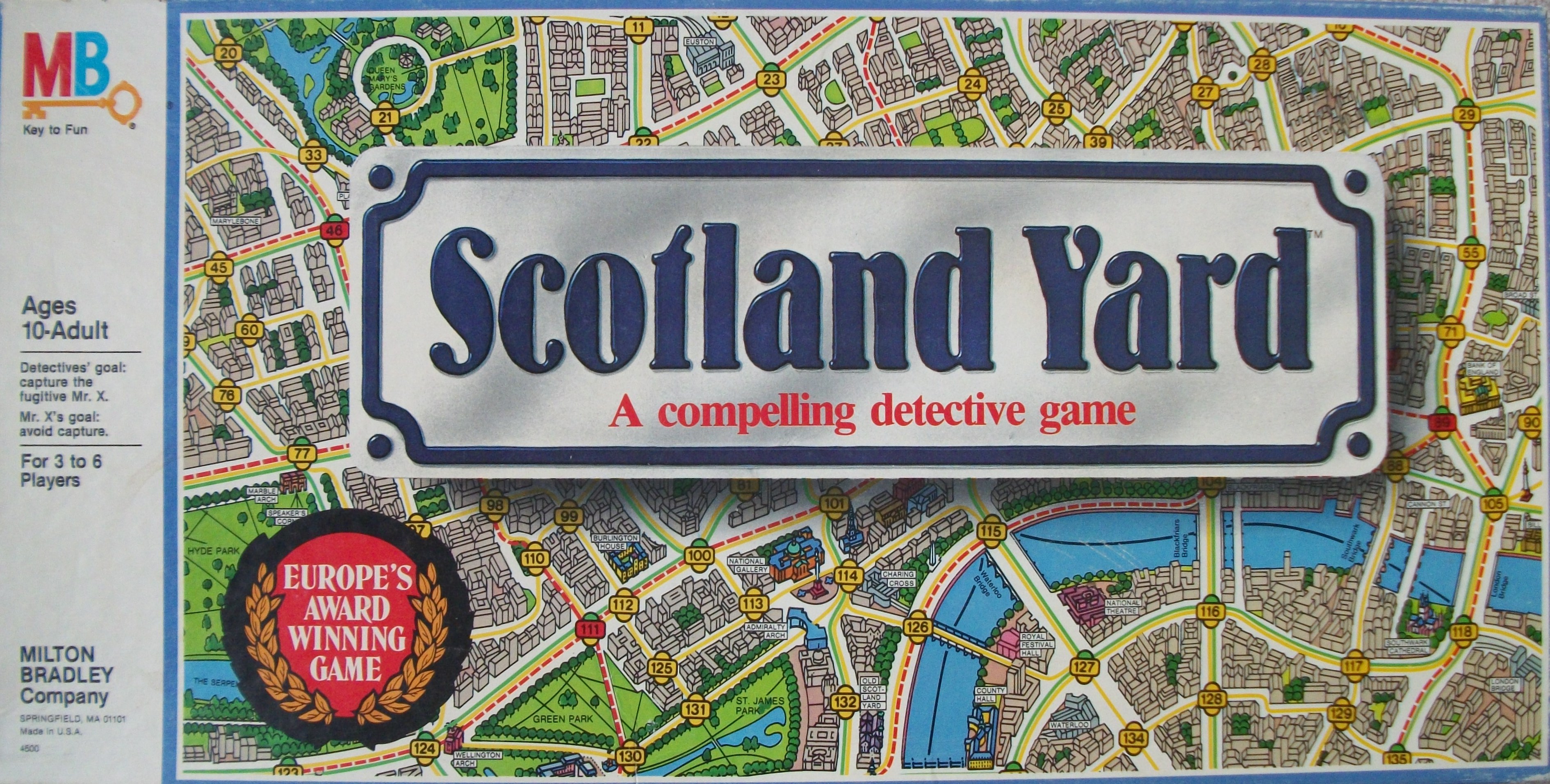 Play the Scotland Yard Board Game on Family Game Night