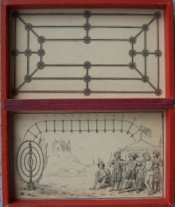 antique game board 1870