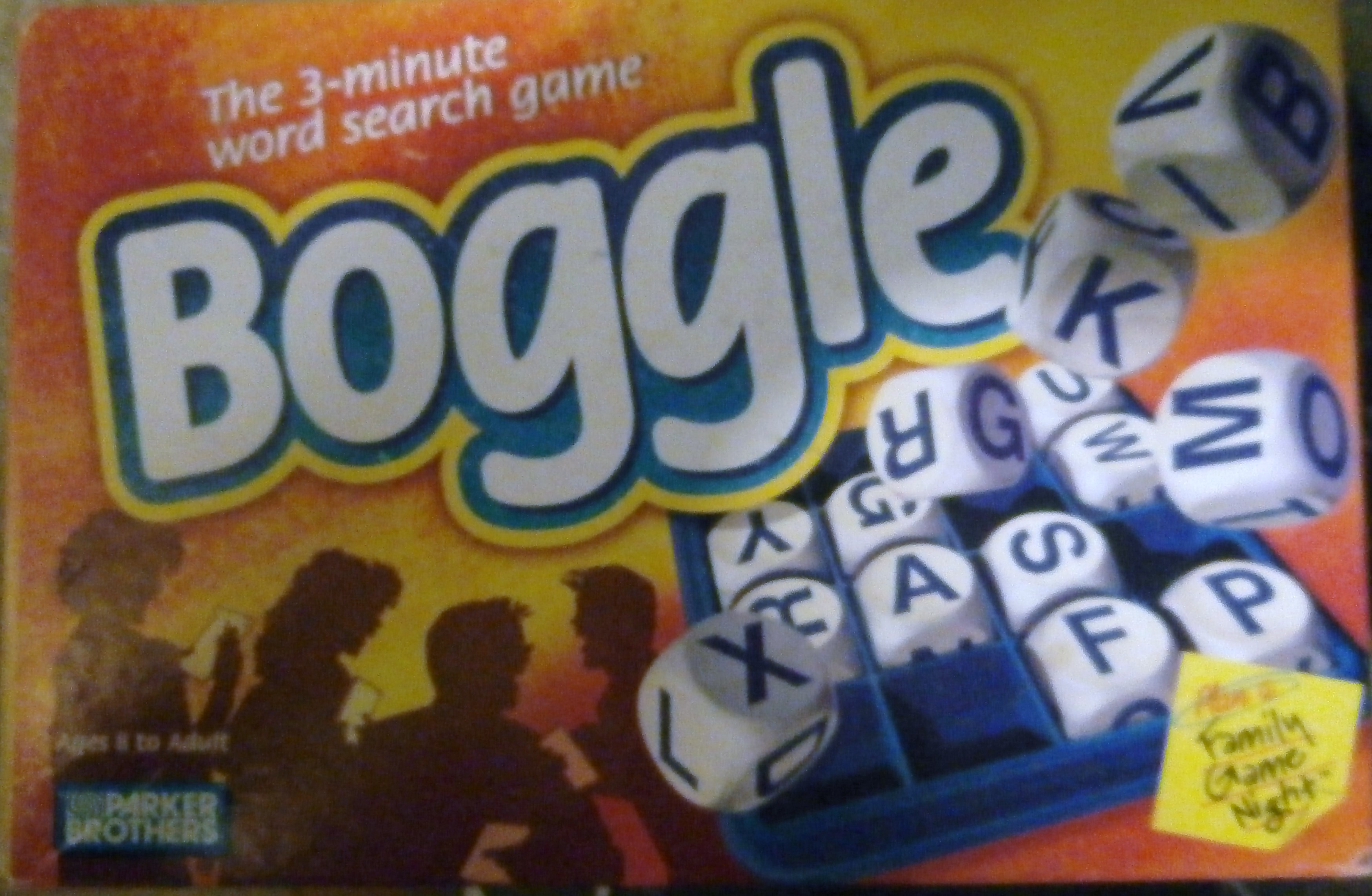 The Original 1972 Game of Boggle