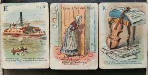 antique game cards