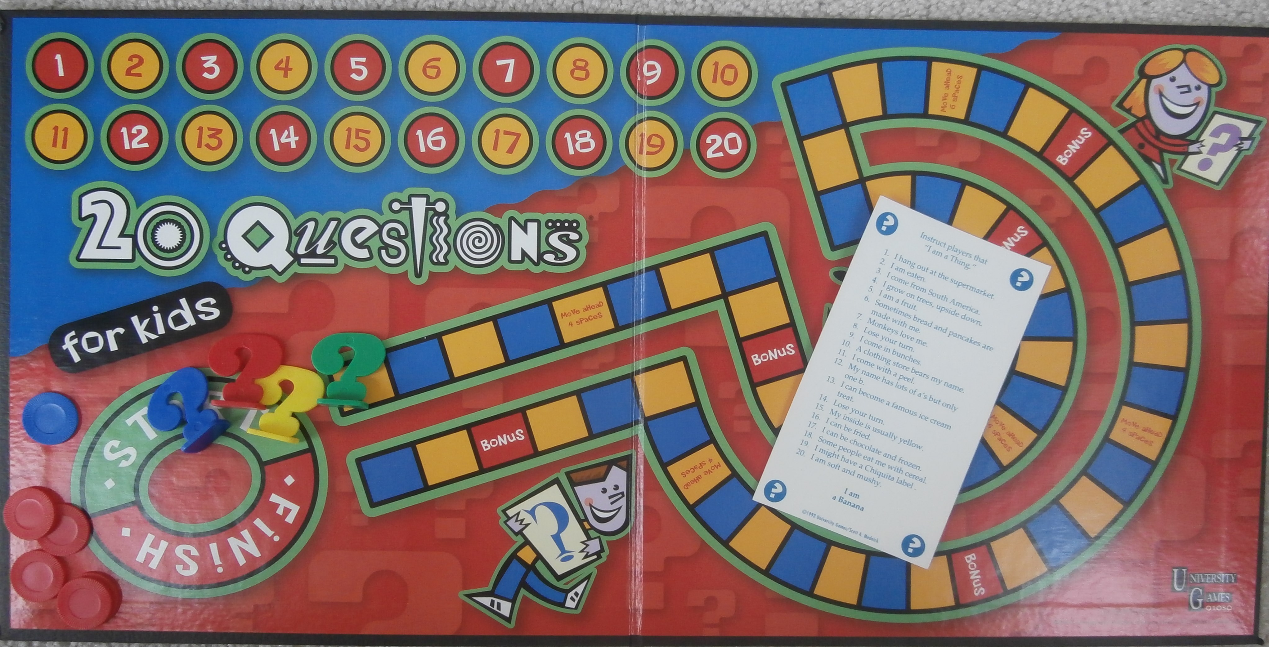 20 Questions for Kids Board Game – All About Fun and Games