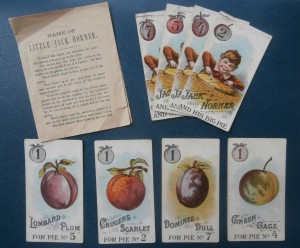 Little Jack Horner game cards