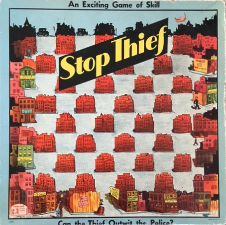 1934 Stop Thief Board Game by Einson Freeman Co.