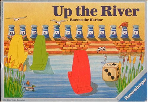 1988 Up the River Board Game by Ravensburger