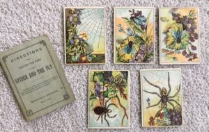 1887 Mcloughlin Bros. Spider and the Fly cards