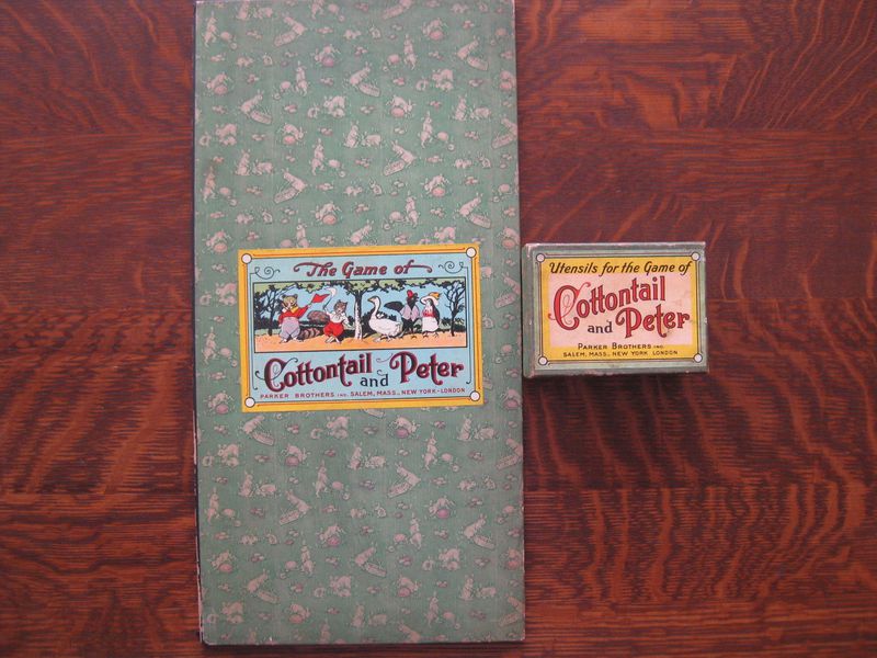 Parker Brothers 1922 Game Of Cottontail And Peter All About Fun And Games