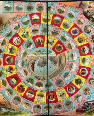 Around the World With Nellie Bly by Milton Bradley