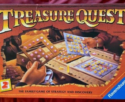 The 1996 Treasure Quest Board Game by Ravensburger
