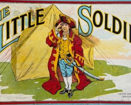 Early 1900’s The Little Soldier Board Game by United Games Company