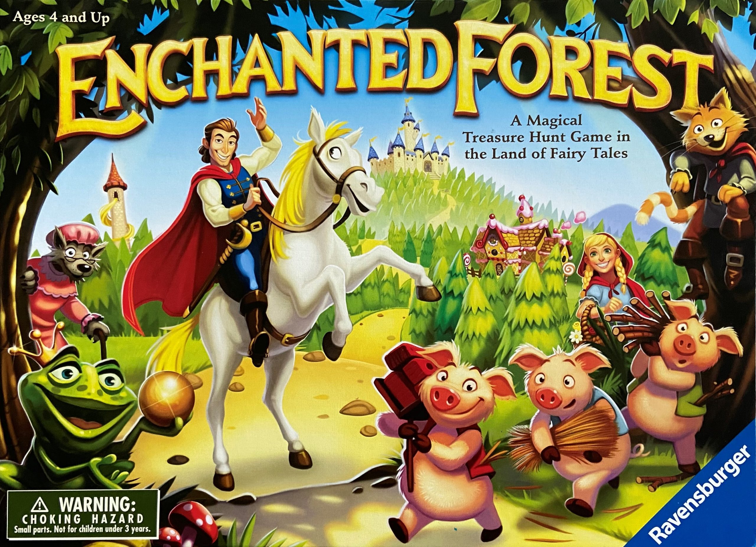 Details about   Ravensburger ENCHANTED FOREST Board Game 1994 Replacement Parts ~ GAME Board 