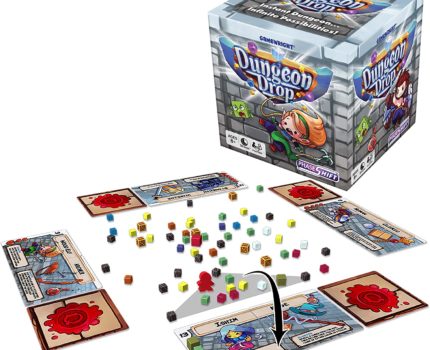 Collect Treasures in Dungeon Drop by GameWright