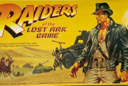 The 1981 Raiders of the Lost Ark Board Game by Kenner