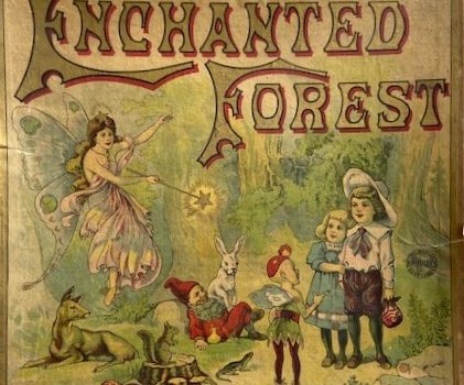 The 1910 Antique Game of Enchanted Forest by Milton Bradley
