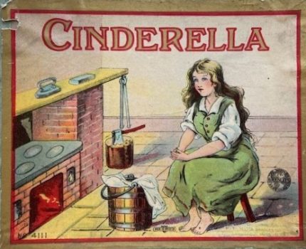 Antique Cinderella Card Game by Milton Bradley