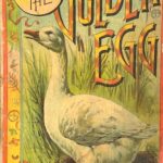 antique board game J H Singer 1890 golden egg goose
